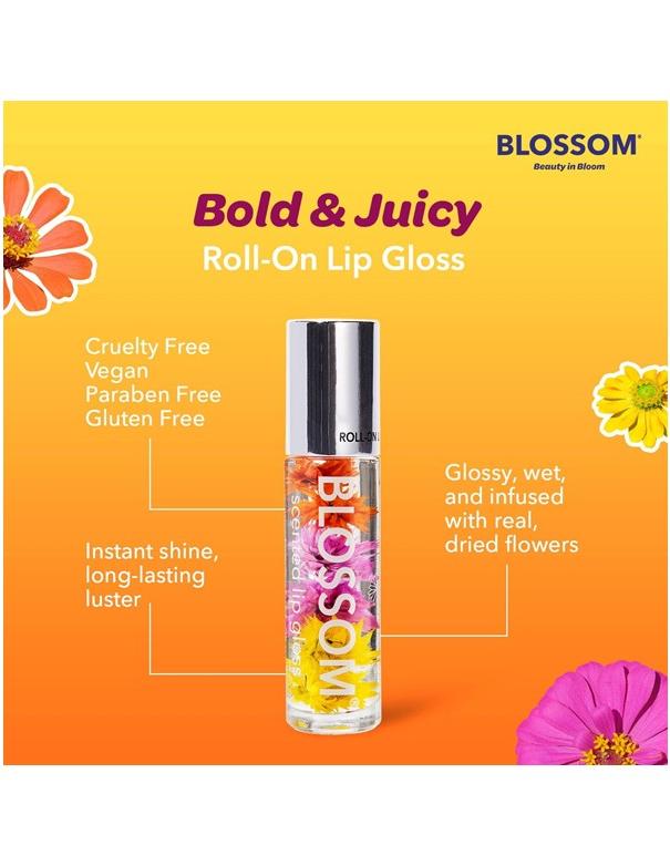 BLOSSOM TropiCali Roll-On Lip Gloss Mango - 5.9ml