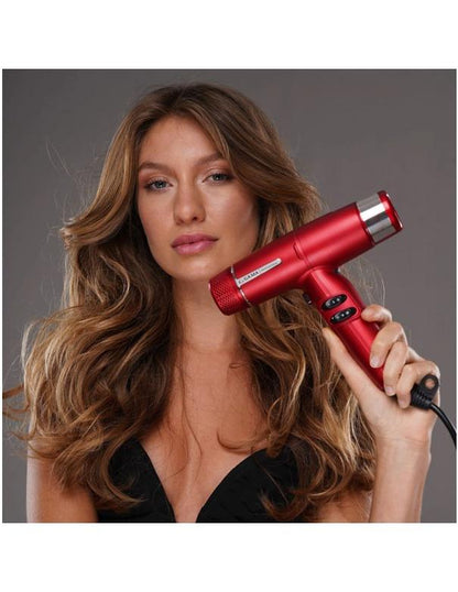 Gama professional IQ Lite Hairdryer Red