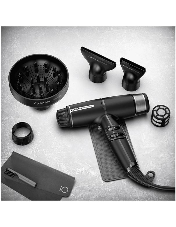 Gama professional IQ Lite Hairdryer Black
