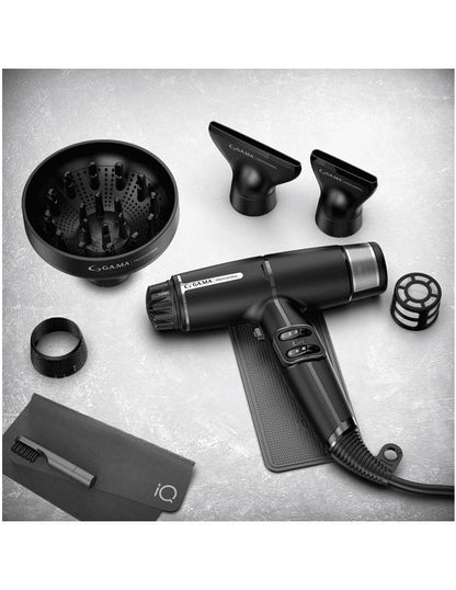 Gama professional IQ Lite Hairdryer Black