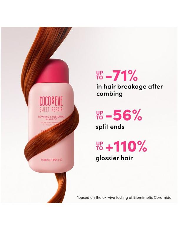 Shampooing Réparateur et Réparateur Coco &amp; Eve - 280 ml