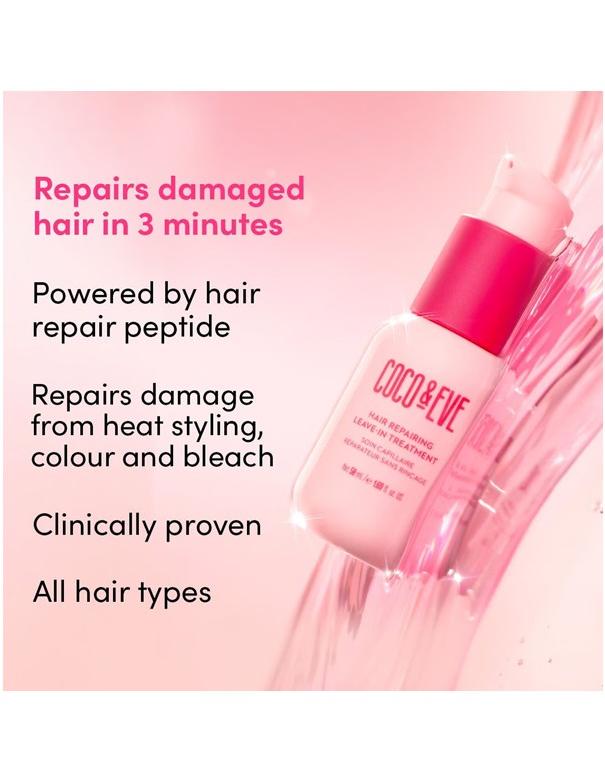 Coco &amp; Eve Soin Réparateur Capillaire Sans Rinçage - 50 ml