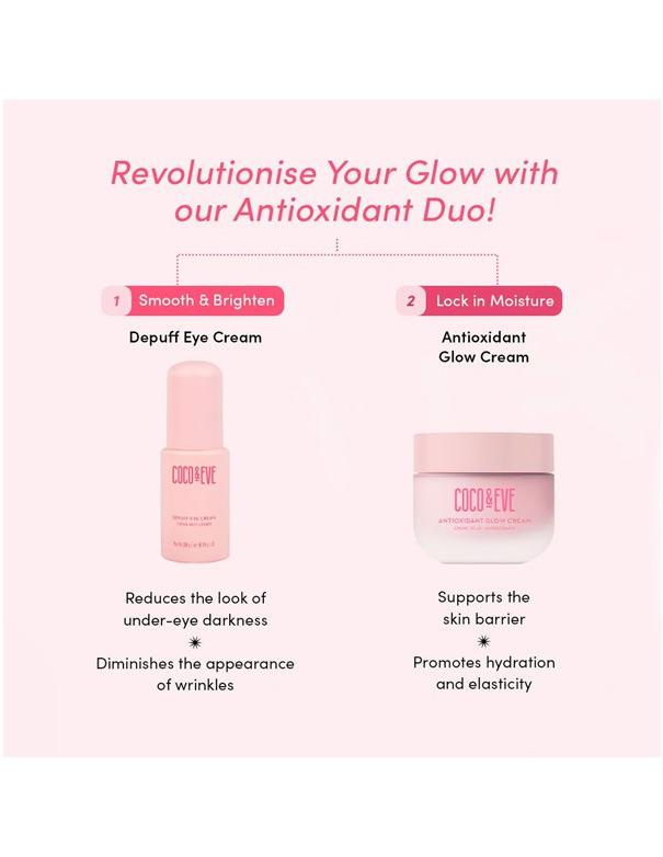 Coco & Eve Depuff Eye Cream - 20g