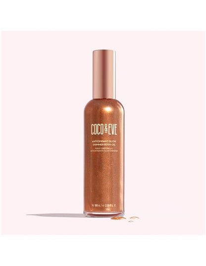 Coco & Eve Antioxidant Glow Shimmer Body Oil - 100ml