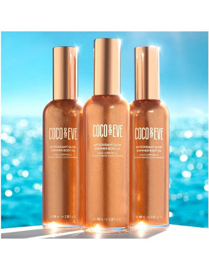 Coco & Eve Antioxidant Glow Shimmer Body Oil - 100ml