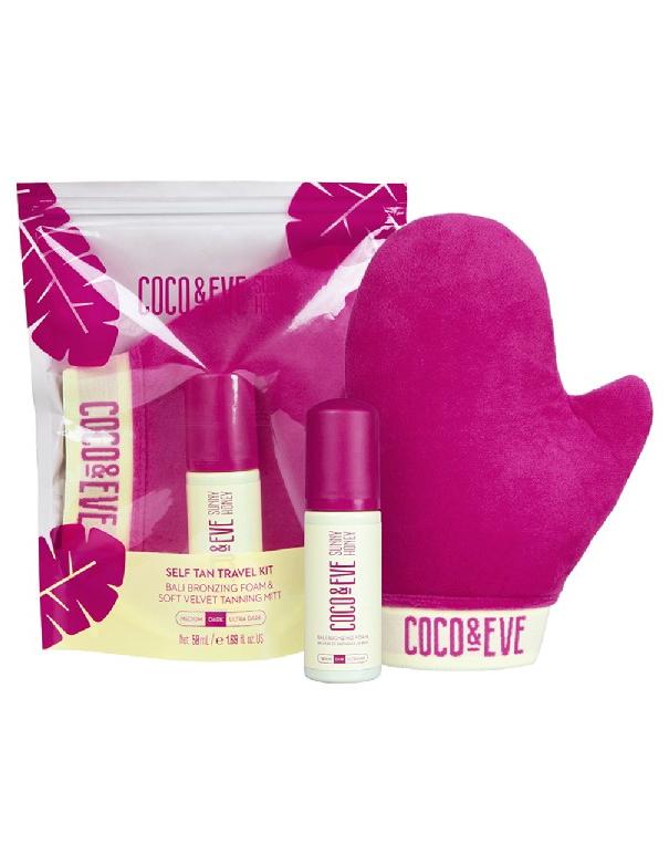 Coffret de voyage autobronzant Coco &amp; Eve foncé