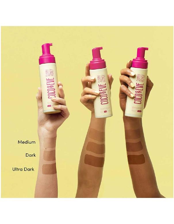 Coffret de voyage autobronzant Coco &amp; Eve foncé