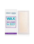 CleanEasy Ready-To-Use Wax Strips for Body - 12pc