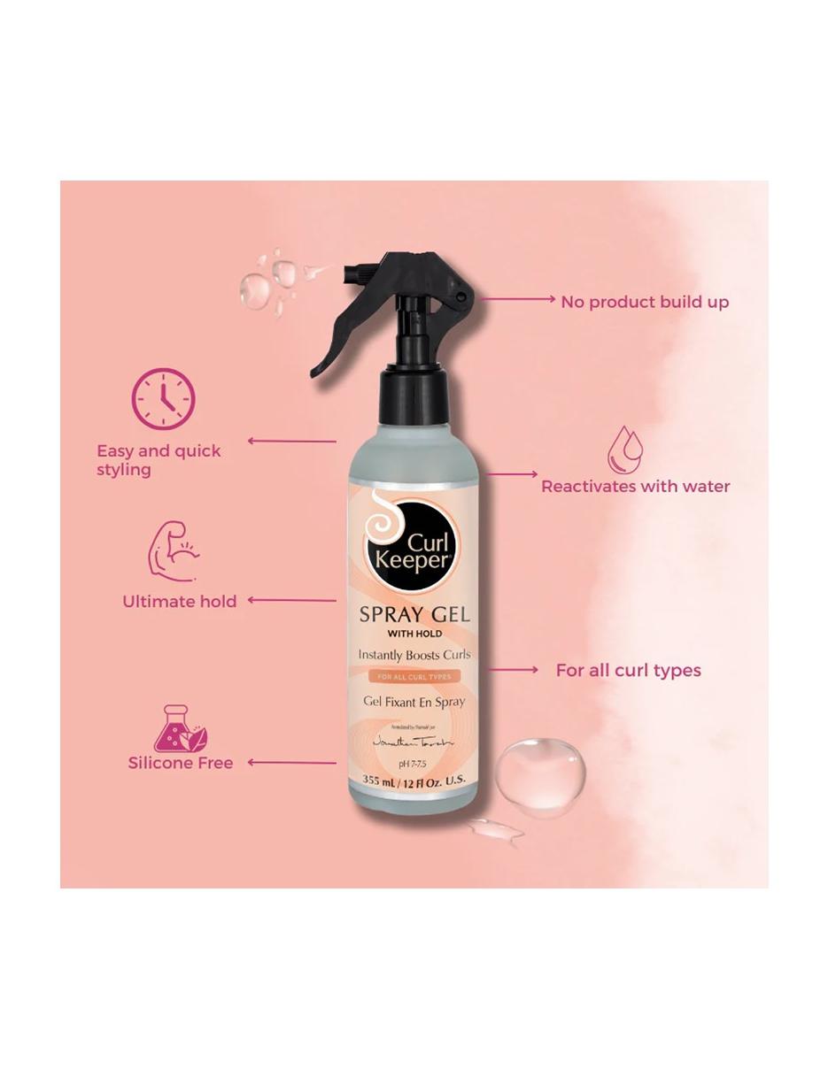 Curl Keeper Spray Gel - 355ml