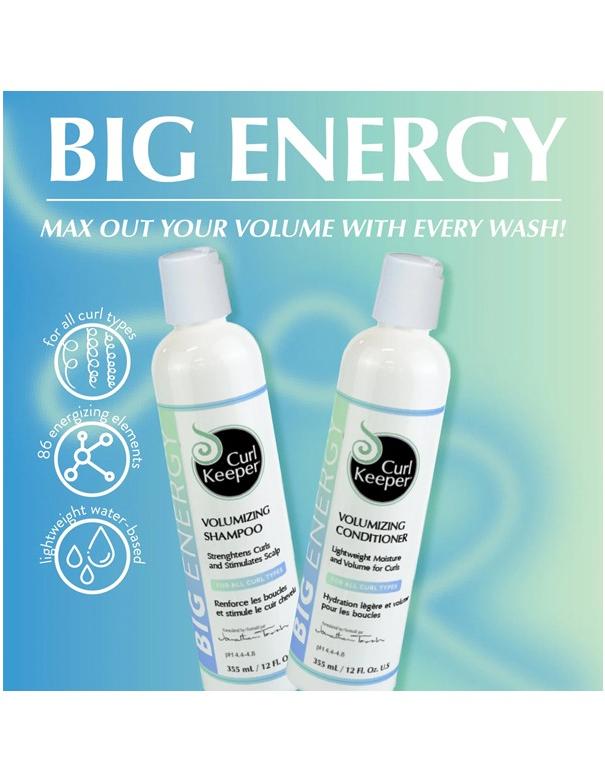 Curl Keeper Big Energy Volumizing Conditioner - 355ml