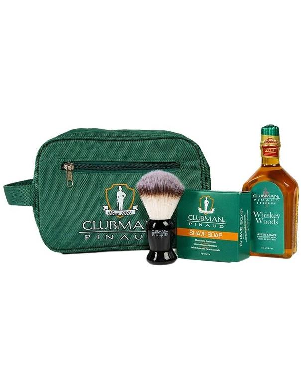 Clubman Shave Essentials Dopp Kit
