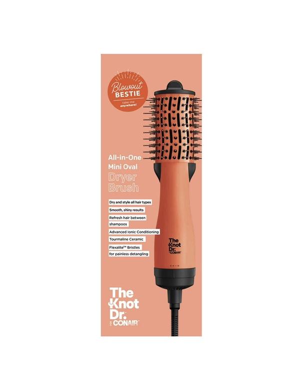 Conair All-in-One Mini Oval Dryer Brush Apricot