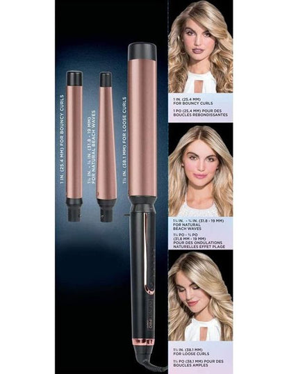 Conair InfinitiPro Interchangeable Multi-Barrel Curling Wand