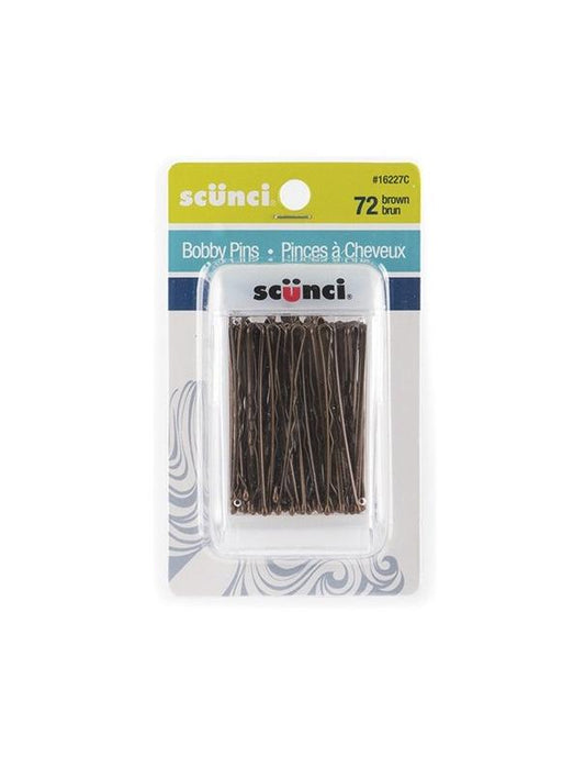 Conair Bobby Pins Brown 72 Pcs