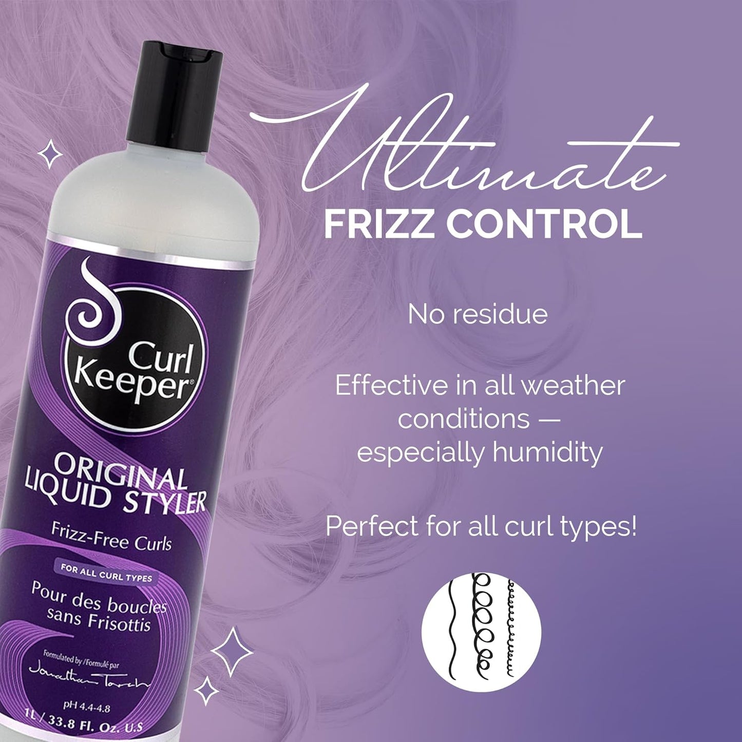 Curl Keeper Original Liquid Styler - 1L