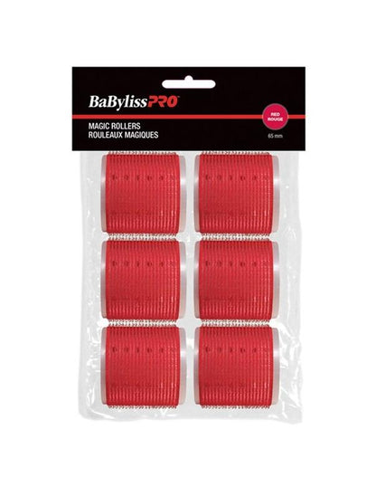 BabylissPRO Self-Gripping Velcro Rollers 65mm