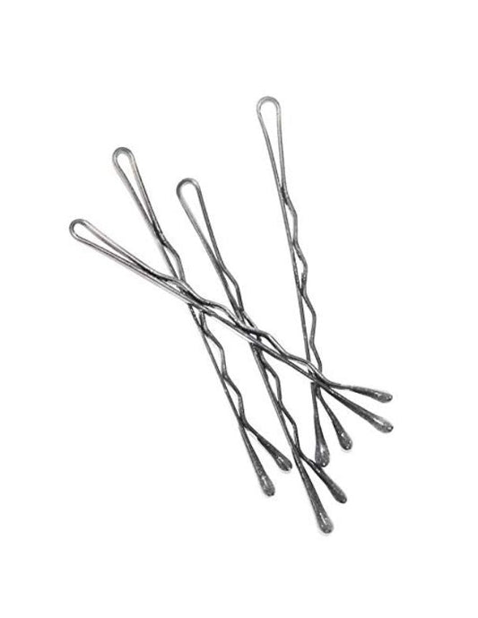 BabylissPRO Crimped Bobby Pins - Silver
