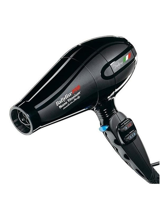 BaByliss PRO Hairdryer Portofino Ionic Nano Titanium - BABNT6610NC