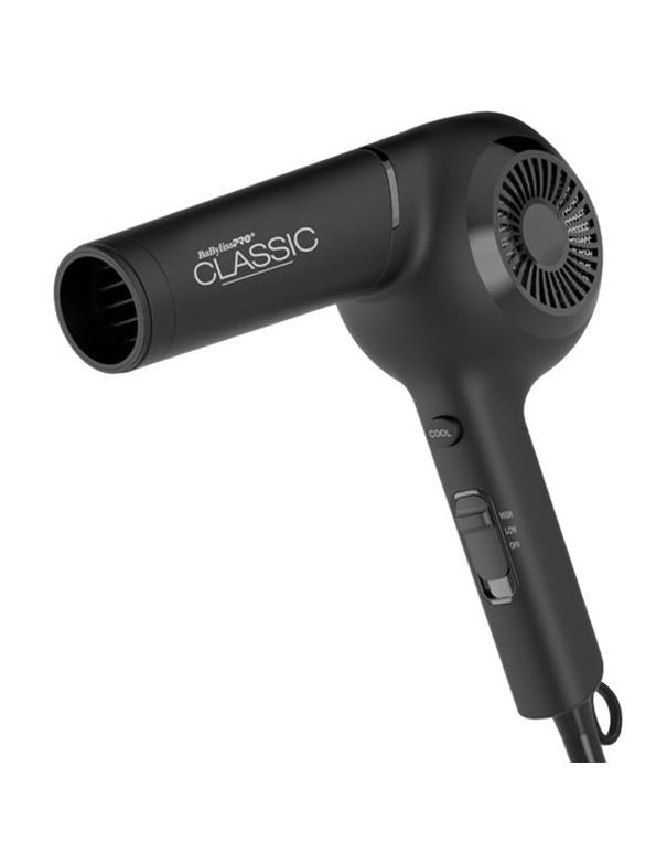 Sèche-cheveux BabylissPro Ionic à poignée pistolet, noir