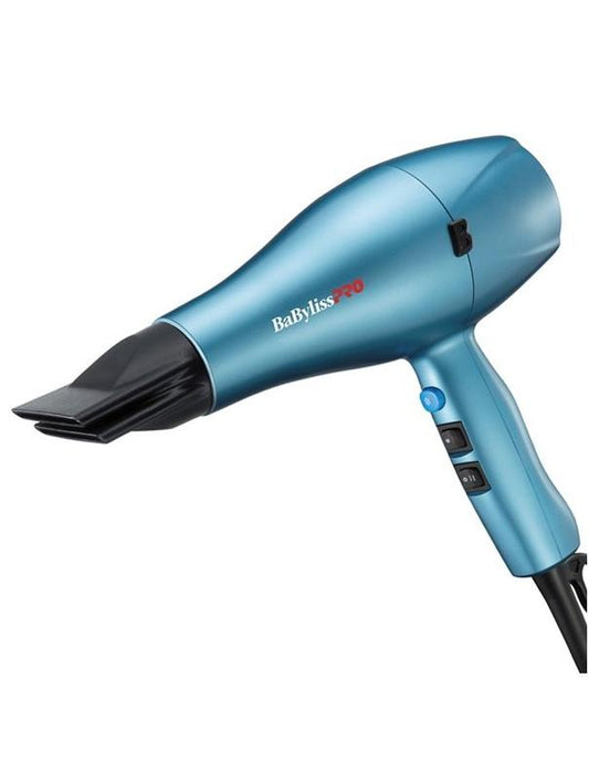 BabylissPRO Nano Titanium Ionic Hairdryer Blue