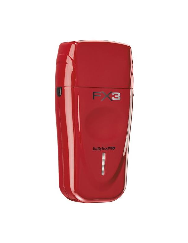BabylissPro Fx3 Cord-cordless High Speed Double Foil Shaver Red