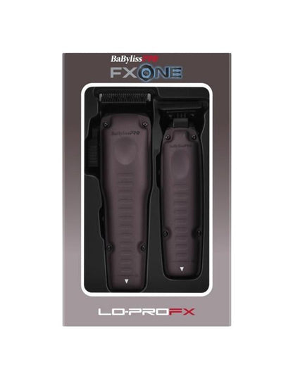 BabylissPro FXONE Lo-ProFX Purple Clipper & Trimmer Duo