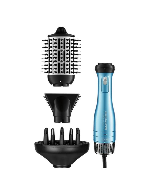 Brosse à air chaud détachable 3 en 1 BabylissPro Nano Titanium
