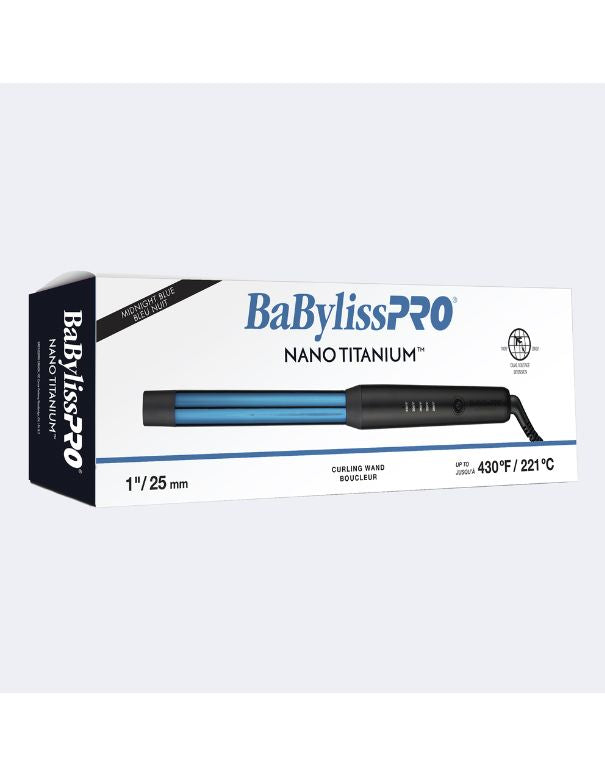 BaBylissPRO Nano Titanium Curling Wand (Midnight Blue) 1