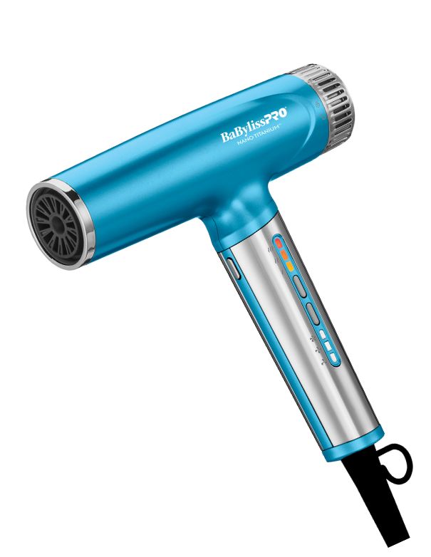 BaBylissPRO Nano Titanium High-Speed Nano Light Hairdryer (Blue)