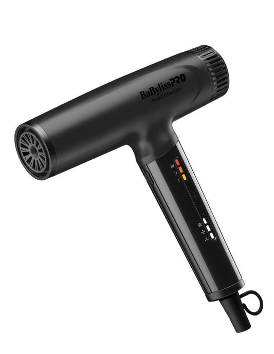 BaBylissPRO Nano Titanium High-Speed Nano Light Hairdryer (Matte black)