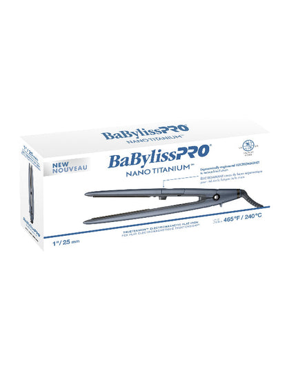 BaBylissPRO Nano Titanium TrueTension Electromagnetic Flat Iron 1