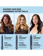 BaBylissPRO Nano Titanium  PrecisionGrip Curling Iron 1-1/2