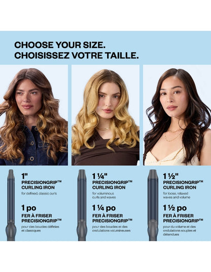 BaBylissPRO Nano Titanium  PrecisionGrip Curling Iron 1-1/2