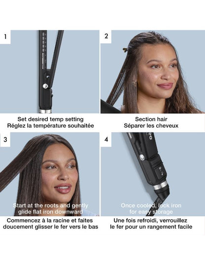 BaBylissPRO Nano Titanium Ultra Slim Flat Iron 1inch - Black