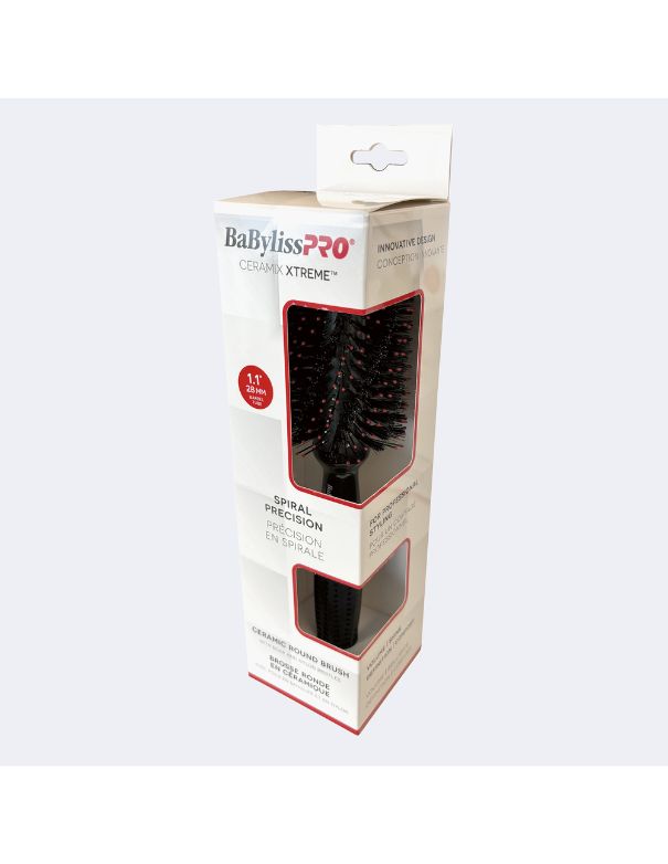 BabylissPro Spiral Ceramic Round Brush 28mm