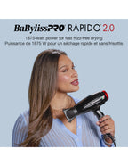 BaBylissPRO Rapido 2.0 High-performance Professional Ionic Light Hairdryer