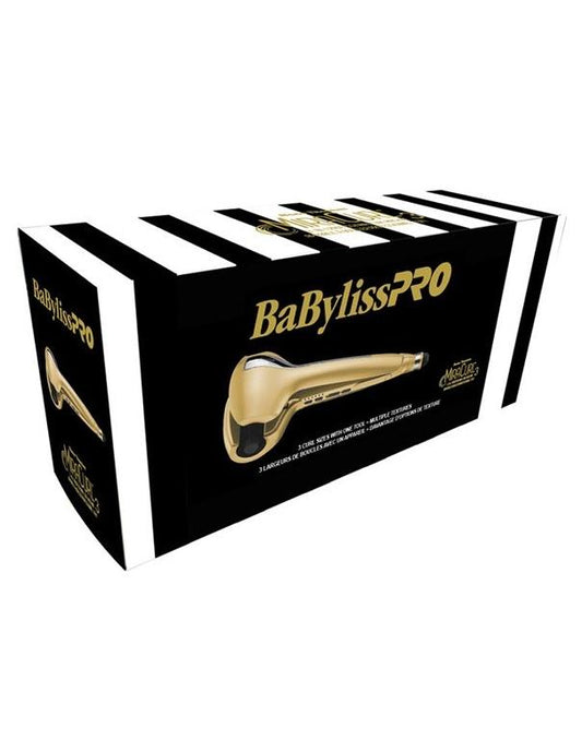 BaBylissPRO MiraCurl 3-in-1 Curl Machine Gold