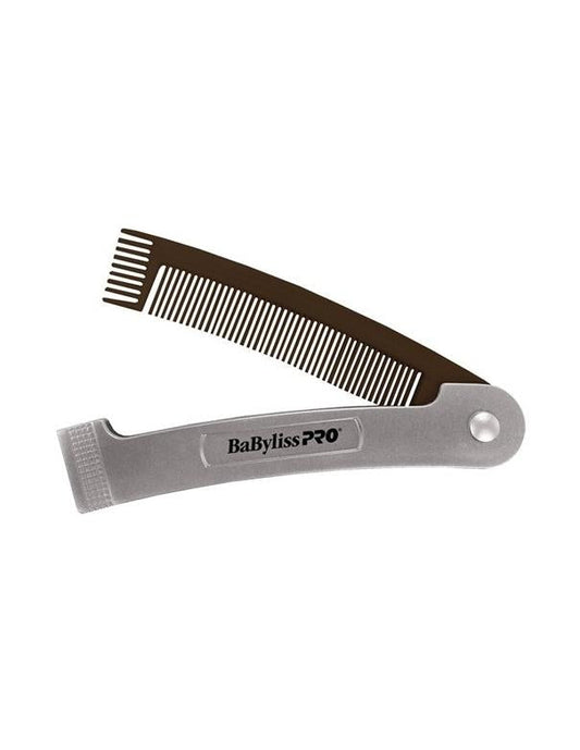 BabylissPro 2-In-1 Folding Comb