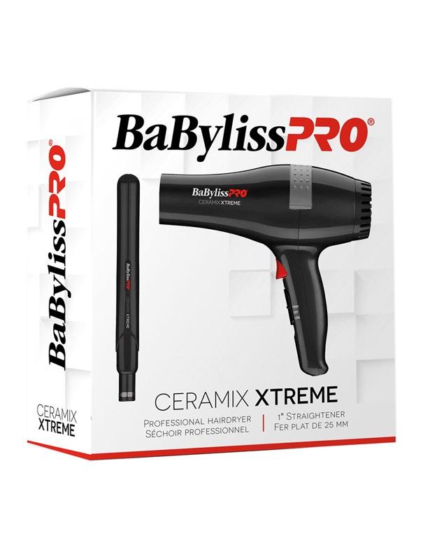 Duo sèche-cheveux et fer à lisser BabylissPro Ceramix Xtreme