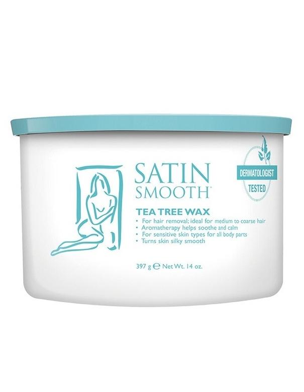 Cire crémeuse satinée à l'arbre à thé et à l'eucalyptus - 397 g - SSW14TTG
