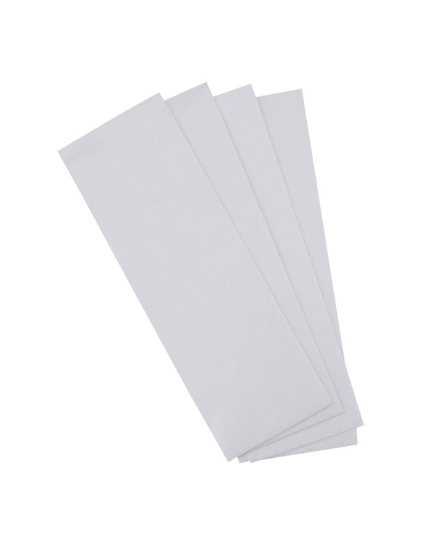 Bandes épilatoires non tissées satinées de grande taille