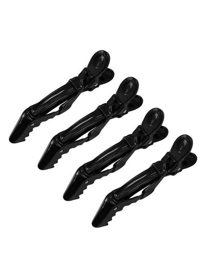 BaBylissPro Expandable Sectioning Clips Black 4pc