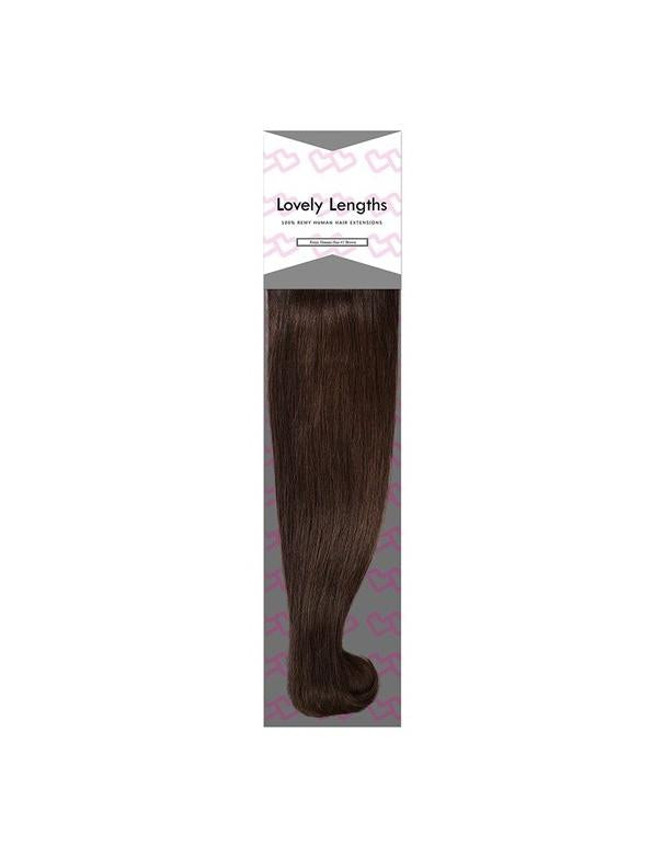 Lovely Lengths Clip-In Extensions 16 Inch 2 Dark Brown