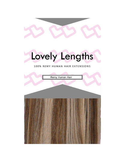 Lovely Lengths Clip-In Extensions 20 Inch 816 Honey Ash
