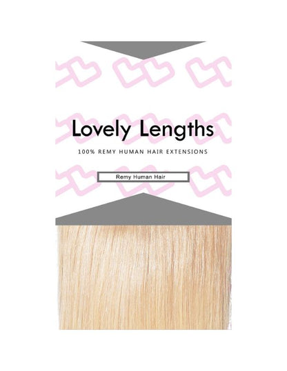 Lovely Lengths Clip-In Extensions 20 Inch 60 Platinum