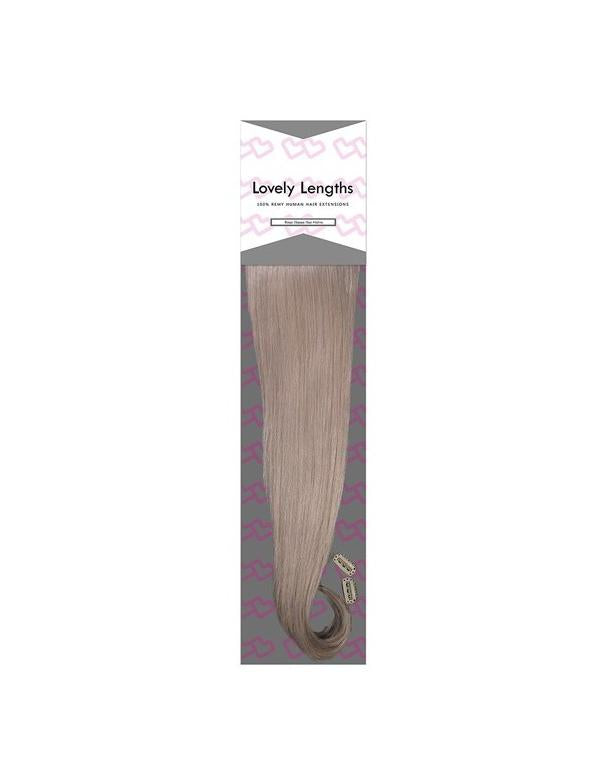 Lovely Lengths Clip-In Extensions 20 Inch Icy Silver