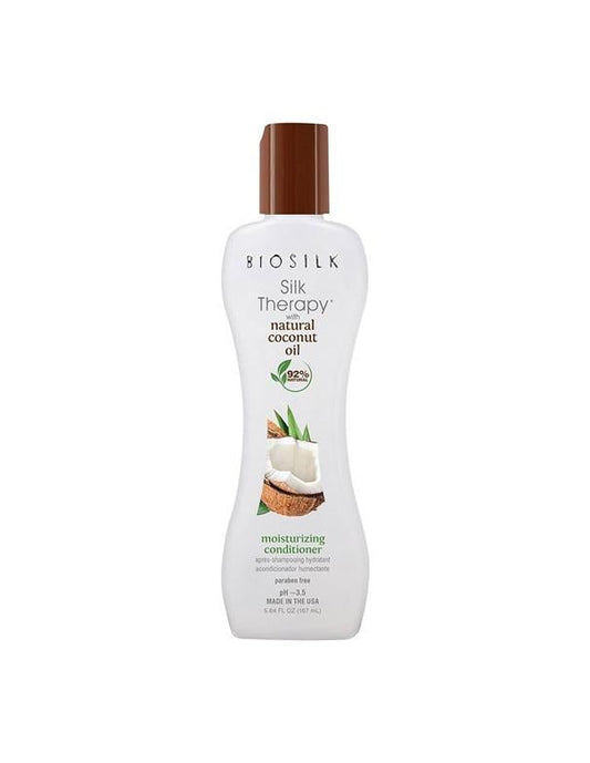 Biosilk Silk Therapy Coconut Oil Moisturizing Conditioner - 167ml