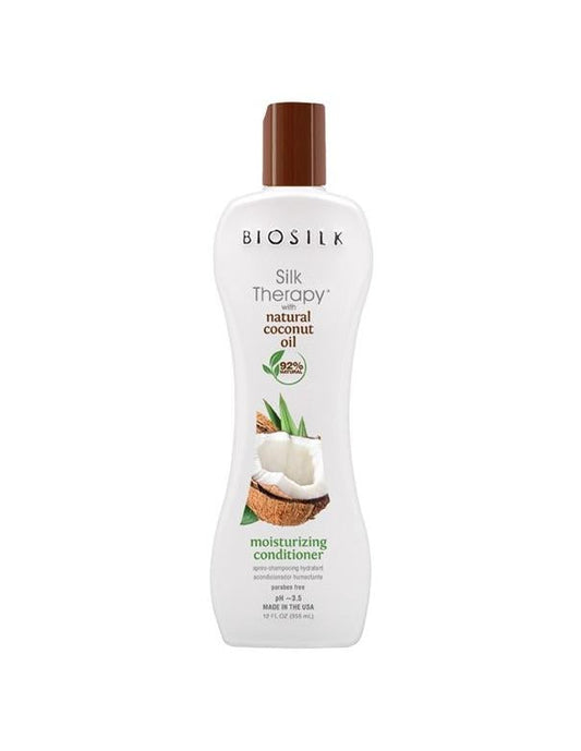 BioSilk Silk Therapy Coconut Oil Moisturizing Conditioner - 355ml