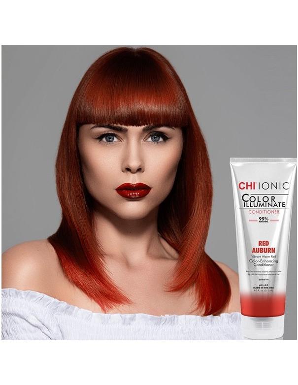 CHI Color Illuminate Red Auburn Conditioner - 251ml