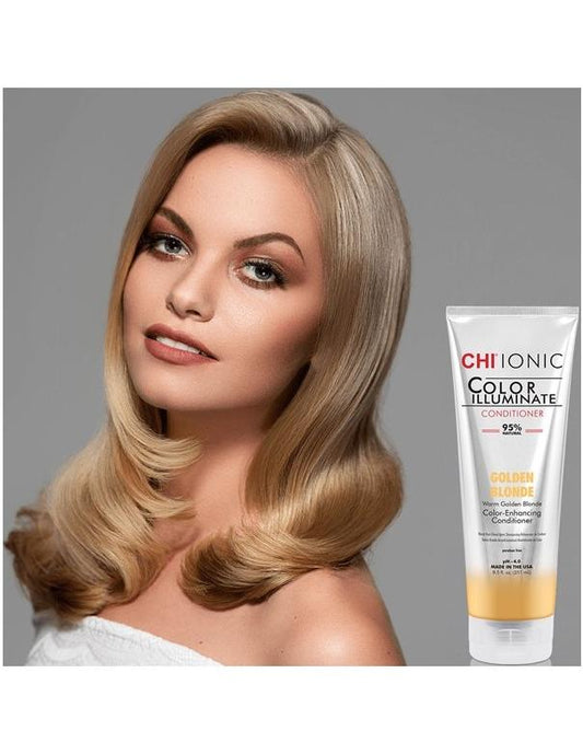 CHI Color Illuminate Golden Blonde Conditioner - 251ml